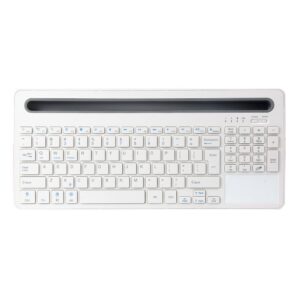 Bluetooth Keyboard with built-in stand & touch-pad