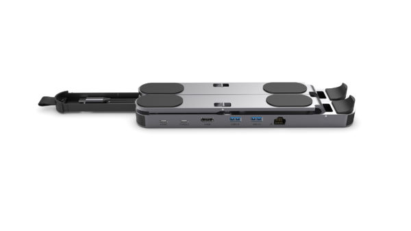 Innodude 2-in 1 Portable Laptop Stand & Extension Hub