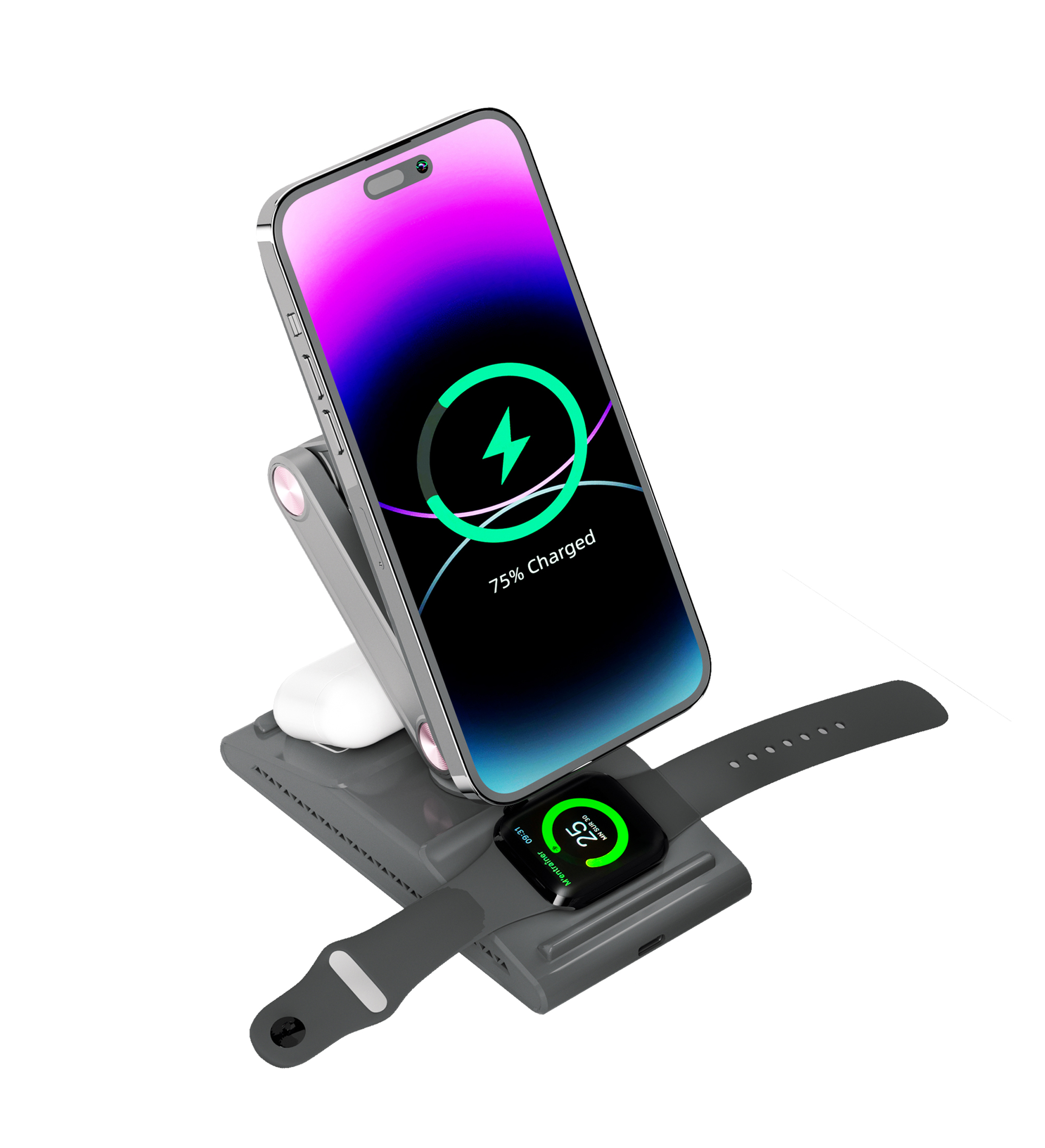 Innodude Foldable Travel Wireless Charger