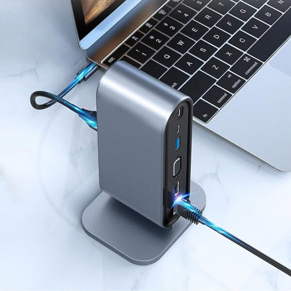 Innodude 12-in-1 USB-C Hub Docking Station