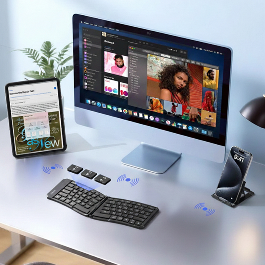 Gotek Foldable Ergonomic Keyboard Gotek Foldable Ergonomic Keyboard - Image 7